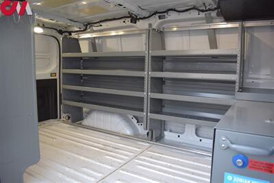2018 Ford Transit 150  3dr SWB Low Roof Cargo Van w/Sliding Passenger Door! Back Up Camera! Adrian Steel Lockable Cargo Drawers! Bulkhead Partition! Shelving! Ladder-Rack! Aux-In! - Photo 21 - Portland, OR 97266