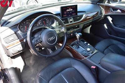 2014 Audi A6 3.0T quattro Premium Plus  AWD 4dr Sedan Fold-In Touch Screen w/Back Up Camera! Parking Assist Sensors! Navigation! Bluetooth! Stop/Start Tech! Heated Leather Seats! Sunroof! - Photo 3 - Portland, OR 97266