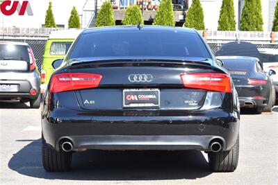 2014 Audi A6 3.0T quattro Premium Plus  AWD 4dr Sedan Fold-In Touch Screen w/Back Up Camera! Parking Assist Sensors! Navigation! Bluetooth! Stop/Start Tech! Heated Leather Seats! Sunroof! - Photo 4 - Portland, OR 97266