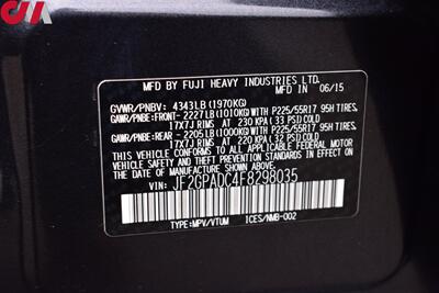 2015 Subaru XV Crosstrek 2.0i Premium  AWd 4dr Crossover CVT Heated Leather Seats! Subaru Starlink! Backup Camera! Sunroof! U-Haul Tow Hitch! 2 Keys Included! - Photo 32 - Portland, OR 97266