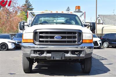 1999 Ford F-450 UTILITY TRUCK WITH LIFT GATE  V8 Super Duty Diesel Dually! 12 Ft. Bed! Hydraulic Lift Gate! Toolbox Storage! - Photo 7 - Portland, OR 97266
