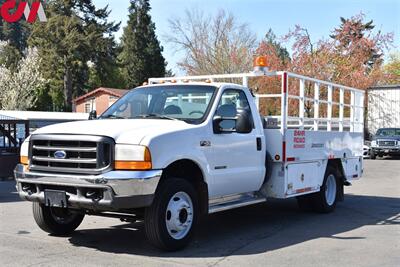 1999 Ford F-450 UTILITY TRUCK WITH LIFT GATE  V8 Super Duty Diesel Dually! 12 Ft. Bed! Hydraulic Lift Gate! Toolbox Storage! - Photo 8 - Portland, OR 97266