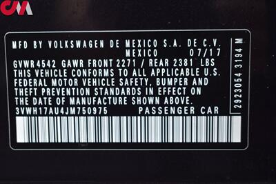 2018 Volkswagen Golf Alltrack TSI S 4Motion  AWD 4dr WagonRear View Camera! Sport/Custom/Off-Road Mode! Bluetooth! Pano-Sunroof! Heated Leather Seats! Trunk Cargo Cover! Roof Rails! - Photo 29 - Portland, OR 97266