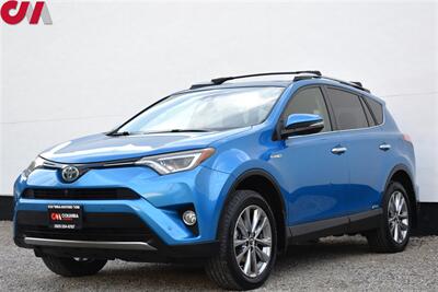 2016 Toyota RAV4 Hybrid Limited  AWD 4dr SUV! Toyota Safety Sense: Pre-Collision System! Blind Spot Monitor! Cross Traffic Alert & Lane Assist! Back Up Cam! Bluetooth! Eco & Sport Modes! Heated Leather Seats! Sunroof! Roof-Rack! - Photo 8 - Portland, OR 97266
