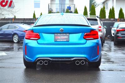 2018 BMW M2  2dr Coupe 6 Speed Manual! Lane Assist! Sport + Comfort Modes! Heated Leather Seats! Parking Assist! Backup Camera! Bluetooth! Rubber Floor Mats! - Photo 4 - Portland, OR 97266