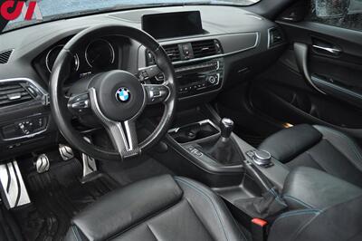 2018 BMW M2  2dr Coupe 6 Speed Manual! Lane Assist! Sport + Comfort Modes! Heated Leather Seats! Parking Assist! Backup Camera! Bluetooth! Rubber Floor Mats! - Photo 3 - Portland, OR 97266