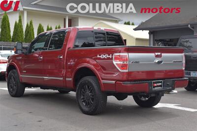 2014 Ford F-150 Platinum  4x4 4dr SuperCrew Styleside 5.5 ft. SB**BY APPOINTMENT ONLY** Back Up Camera! Bluetooth! Tow Package! Heated & Ventilated Leather Seats! Sunroof! Sony Sound! - Photo 2 - Portland, OR 97266