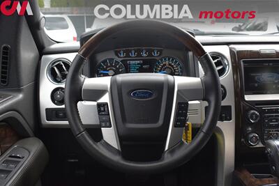 2014 Ford F-150 Platinum  4x4 4dr SuperCrew Styleside 5.5 ft. SB**BY APPOINTMENT ONLY** Back Up Camera! Bluetooth! Tow Package! Heated & Ventilated Leather Seats! Sunroof! Sony Sound! - Photo 14 - Portland, OR 97266
