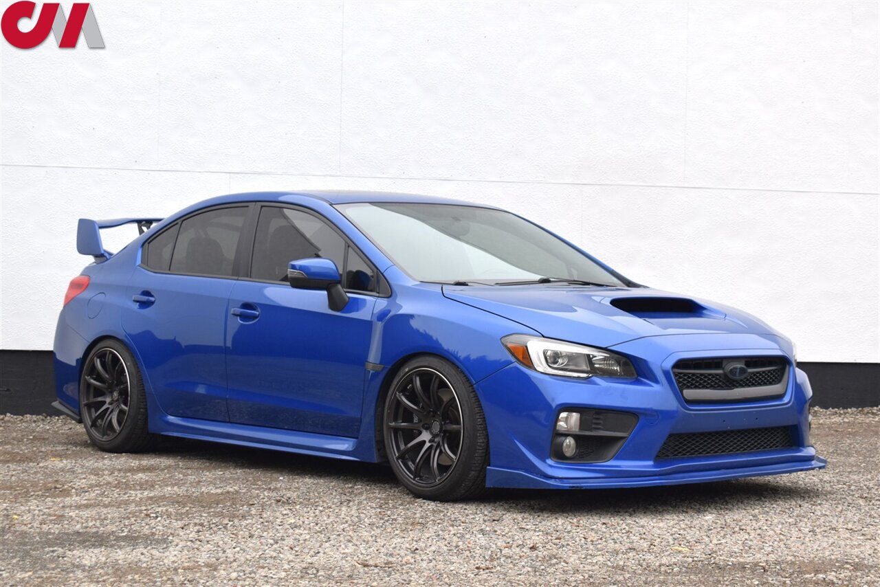 2017 Subaru WRX Limited  AWD 4dr Sedan 6 Speed Manual! w/Performance Modifications! Forged Internals! MAHLE Pistons! King Bearings! MAN Conrads!  Back Up Cam! Navi! Bluetooth! Blind Spot Monitor! Heated Seats! Sunroof! - Photo 1 - Portland, OR 97266