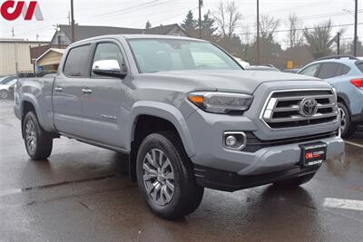 2021 Toyota Tacoma Limited  4X4 4dr Double Cab 6.1ft Long Bed Lane Assist! Collision Prevention! Blind Spot Monitor! Parking Assist! 360 Camera View! Apple Carplay! Android Auto! Heated Leather Seats! Sunroof! Tow Hitch! - Photo 1 - Portland, OR 97266
