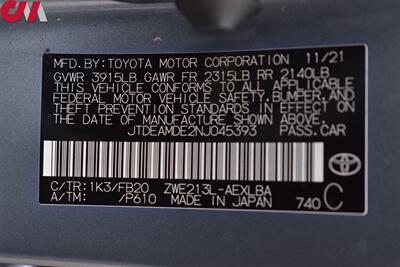 2022 Toyota Corolla Hybrid LE  4dr SedanBack-Up Camera! Adaptive Cruise Control! Bluetooth w/ Steering Wheel Controls! EV/Eco/Sport Drive Modes! - Photo 29 - Portland, OR 97266