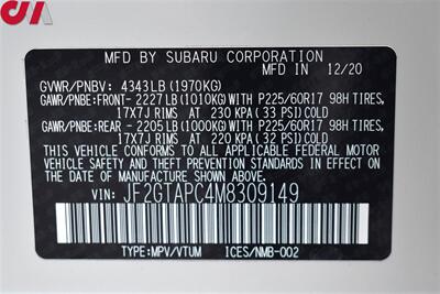 2021 Subaru Crosstrek Premium AWD 4dr Crossover CVT! EyeSight Assist! X-Mode! SI-Drive! Adaptive Cruise Control! Rear View Camera! Apple CarPlay! Android Auto! Heated Seats! All Weather Floor Mats! Roof Rack! - Photo 32 - Portland, OR 97266