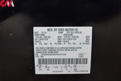 2017 Ford Explorer Police Interceptor Utility  AWD  4dr SUV! Rear View Camera! Bluetooth w/ Steering Wheel Controls! Cruise Control! Spotlight! - Photo 26 - Portland, OR 97266