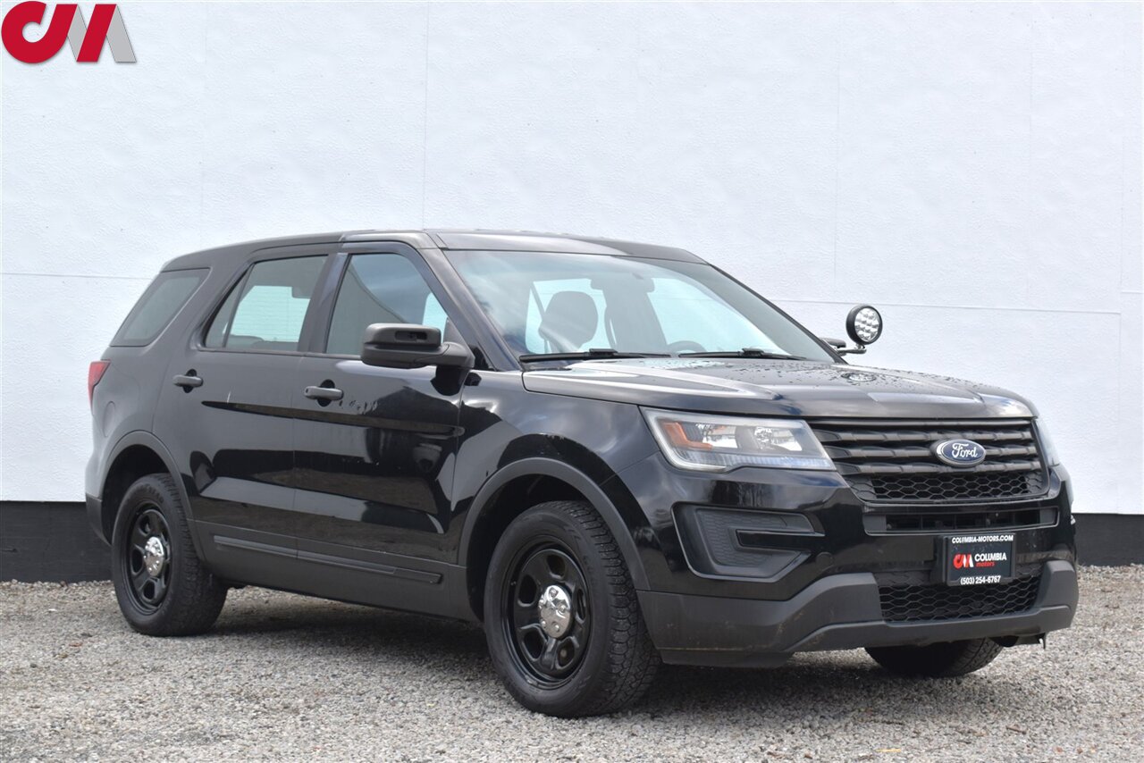 2017 Ford Explorer Police Interceptor Utility  AWD  4dr SUV! Rear View Camera! Bluetooth w/ Steering Wheel Controls! Cruise Control! Spotlight! - Photo 1 - Portland, OR 97266