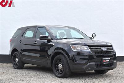 2017 Ford Explorer Police Interceptor Utility  AWD  4dr SUV! Rear View Camera! Bluetooth w/ Steering Wheel Controls! Cruise Control! Spotlight! - Photo 1 - Portland, OR 97266