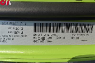 2015 Dodge Challenger R/T Scat Pack  2dr Coupe! Parking Assist! Cruise Control! Back-Up Camera! Bluetooth! Heated & Ventilated Seats! GPS Nav! Sunroof! - Photo 36 - Portland, OR 97266