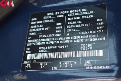 2013 Ford Transit Connect XLT  4dr Cargo Mini-Van w/Side and Rear Glass! Cruise Control! ABS! AdvanceTrac w/Roll Stability Control! Full-Size Spare Tire! - Photo 28 - Portland, OR 97266