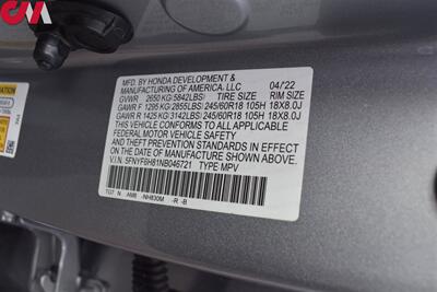 2022 Honda Pilot TrailSport AWD 4dr SUV**BY APPOINTMENT ONLY**Back-Up Camera! Lane Assist! Adaptive Cruise Control! ECO Mode! Apple CarPlay! Android Auto! GPS Nav! Heated Leather Seats! Power Liftgate! - Photo 31 - Portland, OR 97266