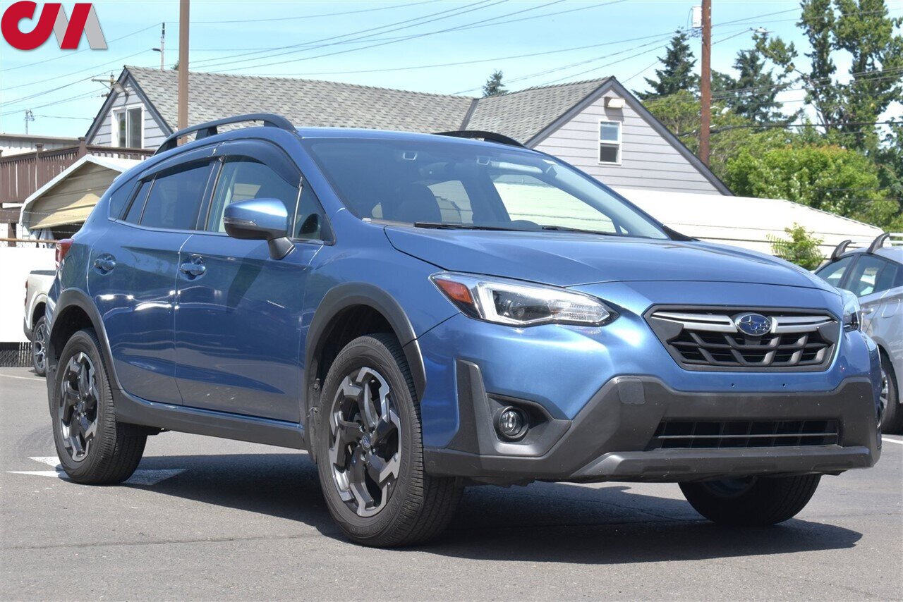 2023 Subaru Crosstrek Limited  AWD 4dr Crossover! EyeSight Assist Tech! X-Mode! SI-Drive! Blind Spot Monitor! Navigation! Heated Leather Seats! Harman/Kardon Sound! Sunroof! Roof-Rails! - Photo 1 - Portland, OR 97266