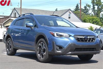 2023 Subaru Crosstrek Limited AWD 4dr Crossover! EyeSight Assist Tech! X-Mode! SI-Drive! Blind Spot Monitor! Navigation! Heated Leather Seats! Harman/Kardon Sound! Sunroof! Roof-Rails! - Photo 1 - Portland, OR 97266