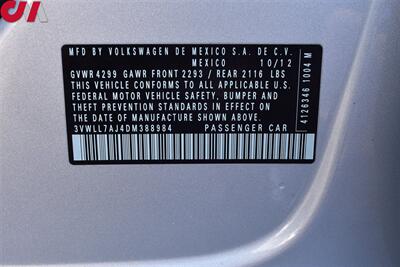 2013 Volkswagen Jetta TDI  4dr Sedan W/Premium & Navigation 30 City MPG! 42 Hwy MPG! Intelligent Crash Response System! Bluetooth! Sunroof! Heated Leather Seats! All-Weather Rubber Floor Mats! - Photo 26 - Portland, OR 97266