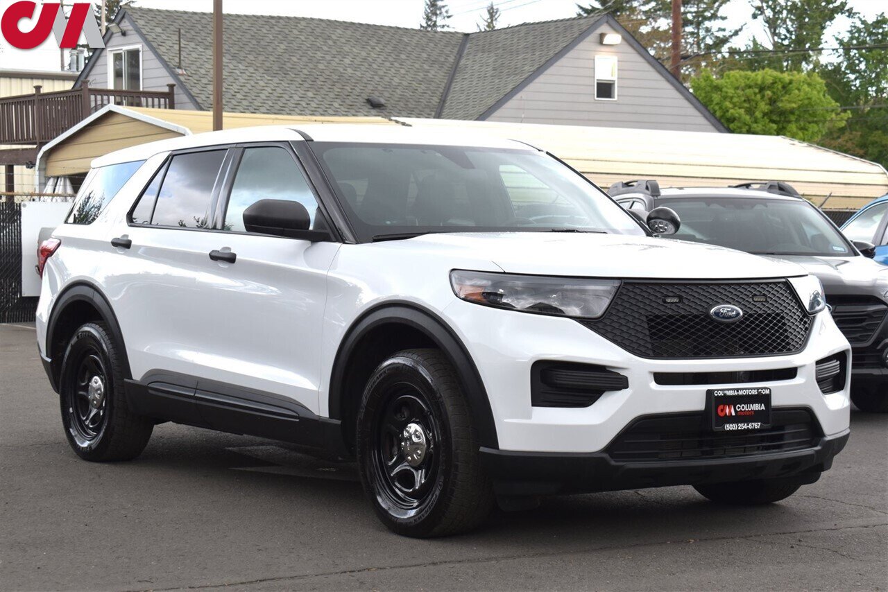 2021 Ford Explorer Police Interceptor Utility  AWD 4dr SUV Backup Cam! Bluetooth w/Voice Activation! Hitch Insert F/Towing! Snow & Sand Mode! Driver Side Spotlight! - Photo 1 - Portland, OR 97266