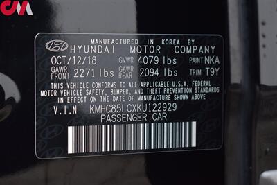 2019 Hyundai IONIQ Hybrid Limited 4dr Hatchback! 55 City Mpg! 54 Hwy Mpg! Back Up Camera! Blind Spot Monitor! Lane Assist! Apple CarPlay! Android Auto! Heated Leather Seats! Sunroof! - Photo 33 - Portland, OR 97266