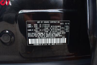 2018 Subaru Outback 2.5i Touring  AWD 4dr Wagon X-Mode! Apple Carplay! Android Auto! Lane Assist! Adaptive Cruise Control! Collision Prevention! BlindSpot Monitor! Full Heated Leather Seats & Steering Wheel! - Photo 30 - Portland, OR 97266