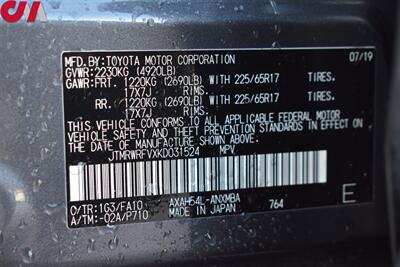 2019 Toyota RAV4 Hybrid XLE  AWD 4dr SUV**BY APPOINTMENT ONLY**Back-Up Camera! Adaptive Cruise Control! Bluetooth! EV/Eco/Sport/Normal/Trail Modes! Heated Seats! Sunroof! Power Liftgate! - Photo 33 - Portland, OR 97266