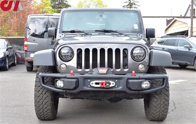 2016 Jeep Wrangler Rubicon Hard Rock  2dr SUV 6 Speed Manual! Bluetooth! Heated Leather Seats! Cosmo Mud Kicker Terrain Tires! WARN PowerSports Winch! Mount w/2 Water Tanks! Tow Hitch! - Photo 7 - Portland, OR 97266