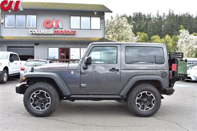 2016 Jeep Wrangler Rubicon Hard Rock  2dr SUV 6 Speed Manual! Bluetooth! Heated Leather Seats! Cosmo Mud Kicker Terrain Tires! WARN PowerSports Winch! Mount w/2 Water Tanks! Tow Hitch! - Photo 9 - Portland, OR 97266