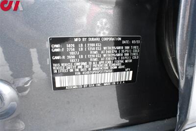2023 Subaru Outback Touring XT  AWD 4dr Crossover X-Mode! Subaru EyeSight! Apple Carplay! Android Auto! Heated & Cooled Leather Seats & Steering Wheel! Dual Cameras! Wifi HotSpot! Sunroof! - Photo 35 - Portland, OR 97266