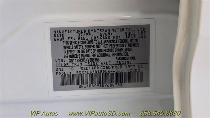 2022 Nissan Sentra SV - Photo 23 - San Diego, CA 92126