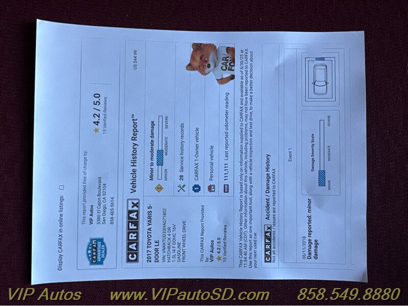 2017 Toyota Yaris 5-Door LE - Photo 34 - San Diego, CA 92126