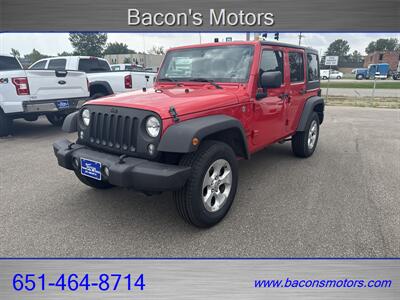 2016 Jeep Wrangler Unlimited Sport S SUV