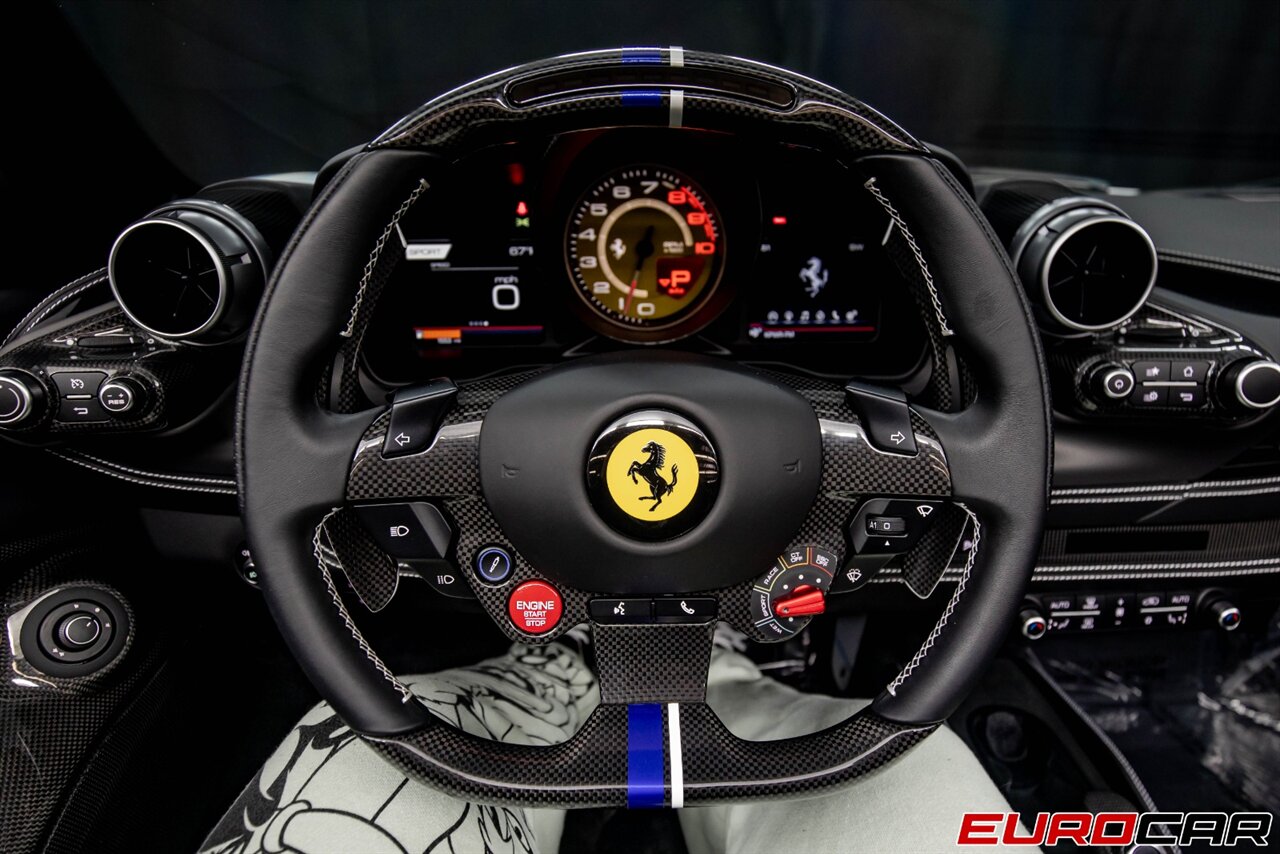 2022 Ferrari F8  *HUGE CARBON FIBER OPTIONS * PISTA WHEELS * 448,542 MSRP* - Photo 37 - Costa Mesa, CA 92626