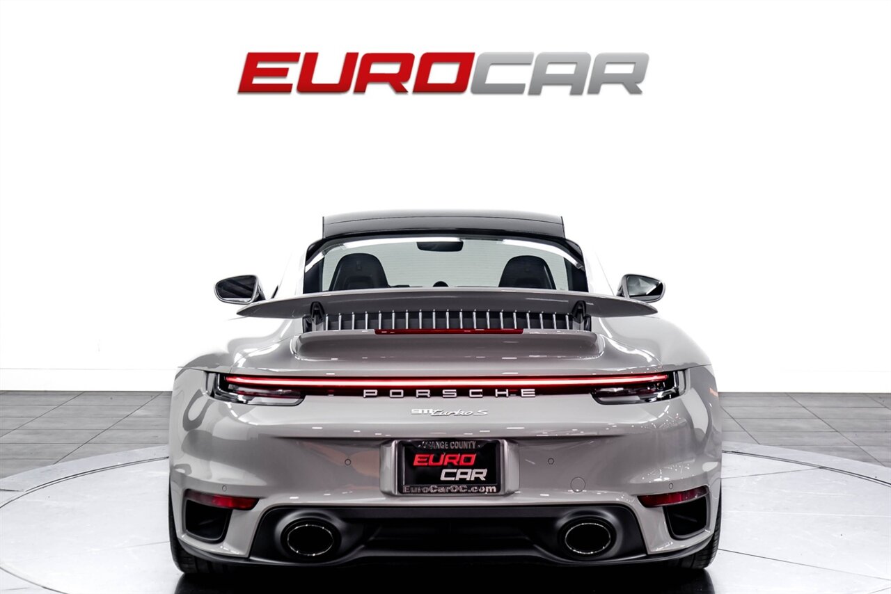 2022 Porsche 911 Turbo S  *SPORT EXHAUST SYSTEM * FRONT AXLE LIFT* - Photo 4 - Costa Mesa, CA 92626