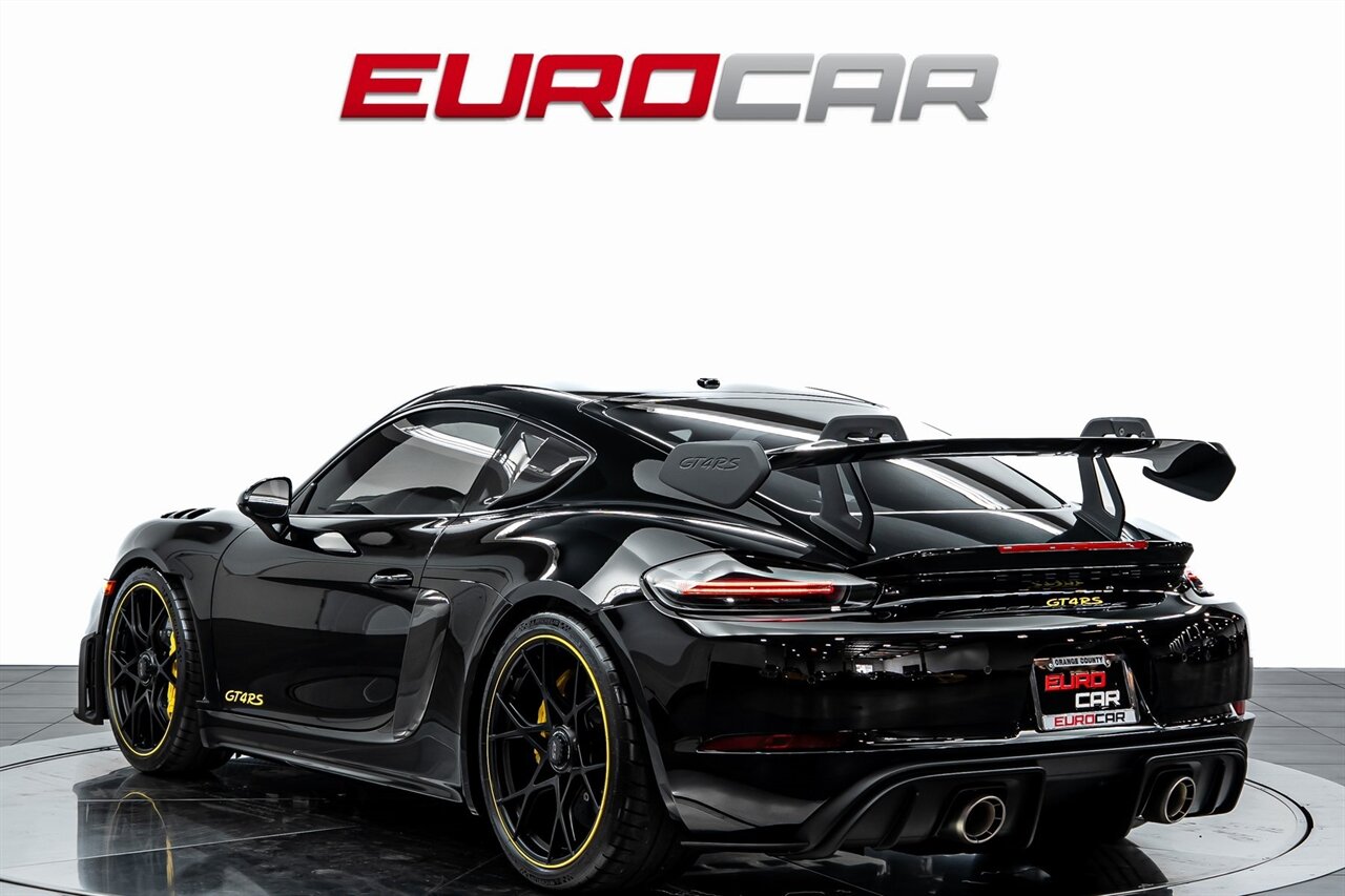 2024 Porsche 718 Cayman GT4 RS *WEISSACH PACKAGE * FRONT AXLE LIFT* - Photo 3 - Costa Mesa, CA 92626