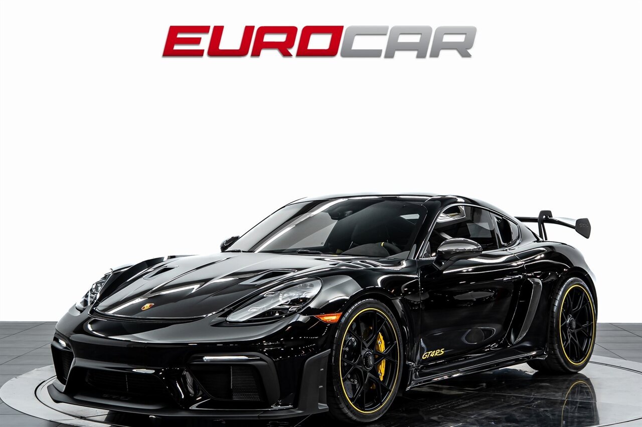 2024 Porsche 718 Cayman GT4 RS *WEISSACH PACKAGE * FRONT AXLE LIFT* - Photo 1 - Costa Mesa, CA 92626