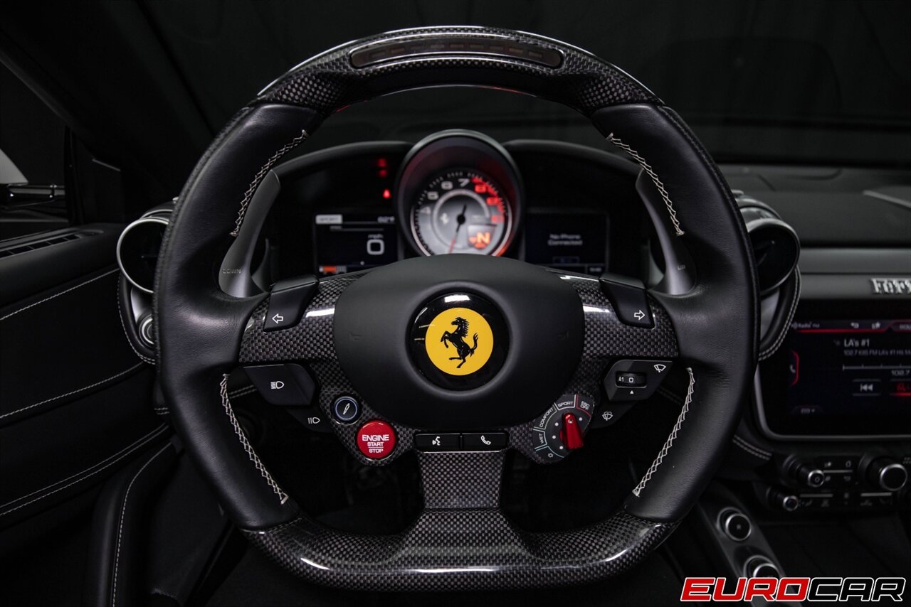 2018 Ferrari GTC4Lusso  *PASSENGER DISPLAY * CARBON STEERING WHEEL* - Photo 33 - Costa Mesa, CA 92626