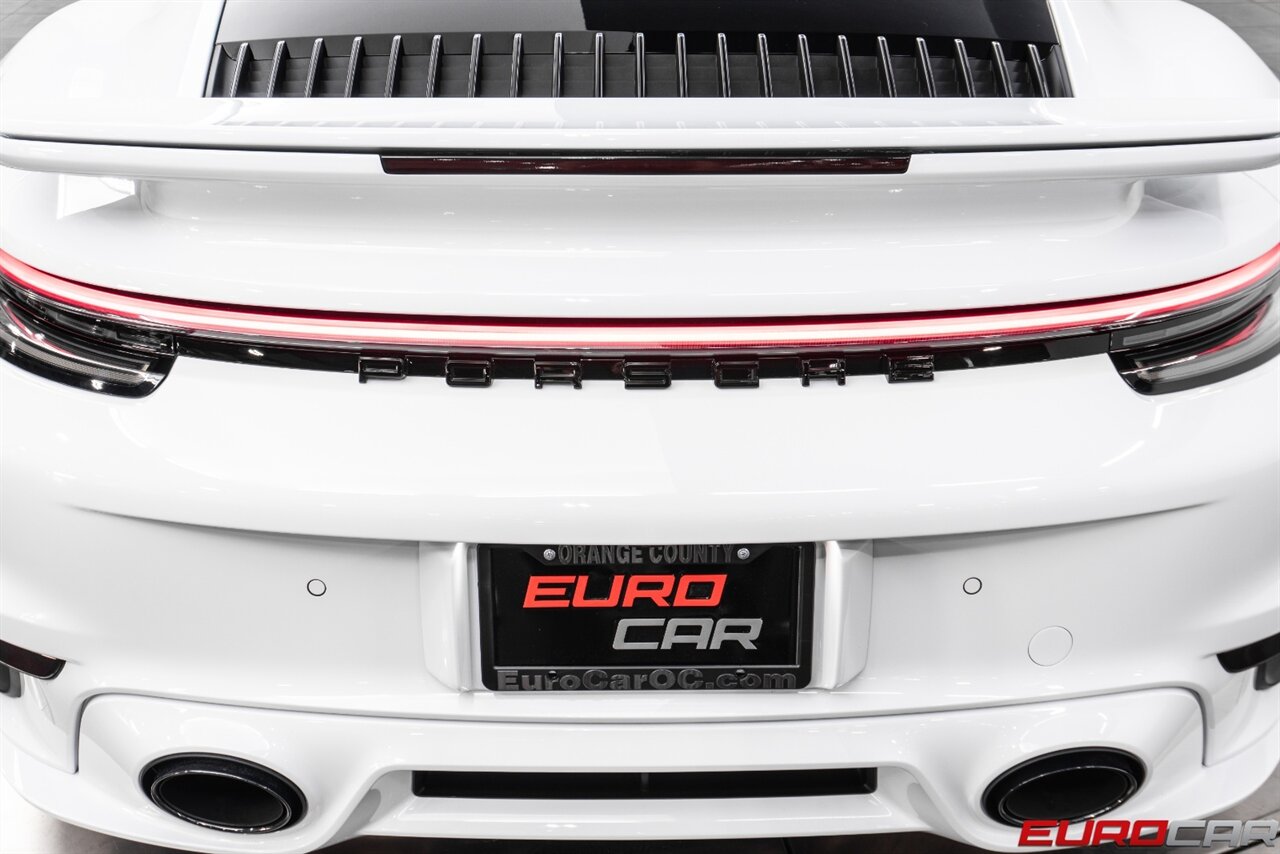 2024 Porsche 911 Turbo S  *SPORTDESIGN PACKAGE * SPORT EXHAUST * LIFT SYSTEM* - Photo 14 - Costa Mesa, CA 92626