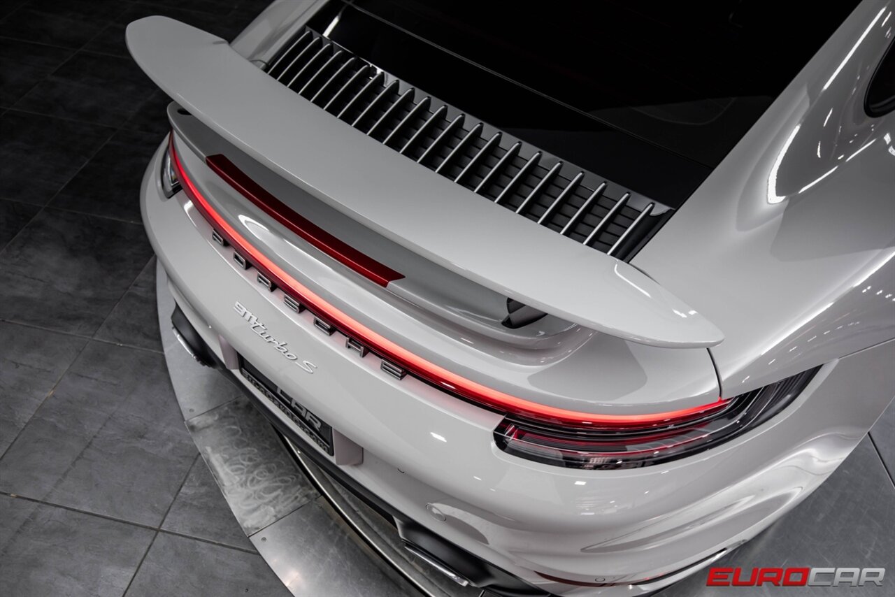 2023 Porsche 911 Turbo S  *SPORT EXHAUST SYSTEM * GLASS SUNROOF** - Photo 21 - Costa Mesa, CA 92626