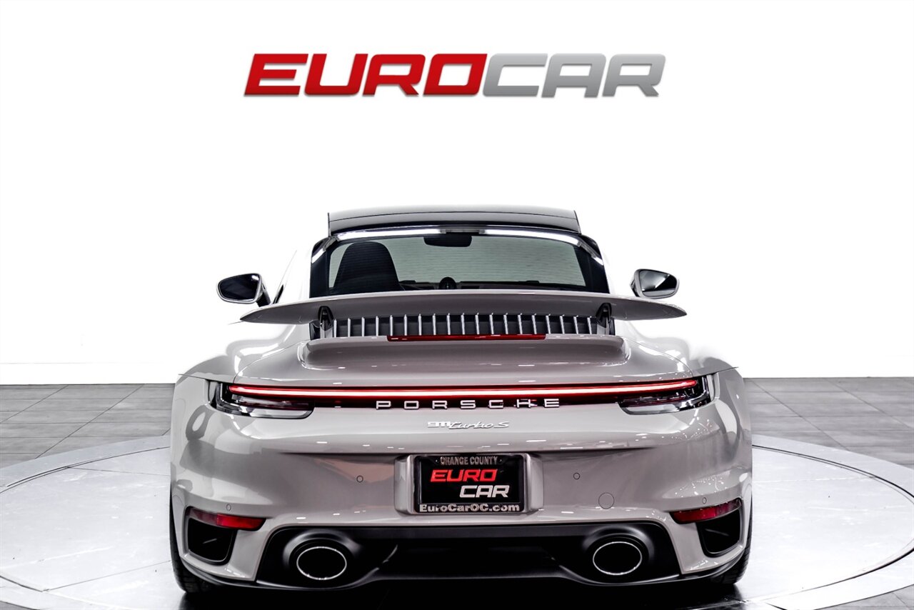 2023 Porsche 911 Turbo S  *SPORT EXHAUST SYSTEM * GLASS SUNROOF** - Photo 4 - Costa Mesa, CA 92626