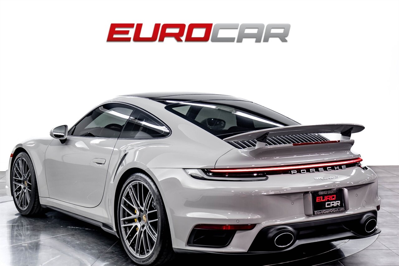 2023 Porsche 911 Turbo S  *SPORT EXHAUST SYSTEM * GLASS SUNROOF** - Photo 3 - Costa Mesa, CA 92626