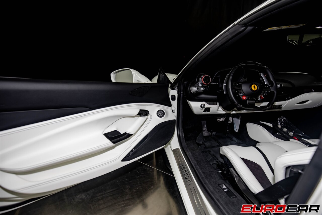 2023 Ferrari F8  *SPECIAL ORDER * RARE WHITE OVER WHITE * HUGE CARBON FIBER OPTIONS* - Photo 9 - Costa Mesa, CA 92626