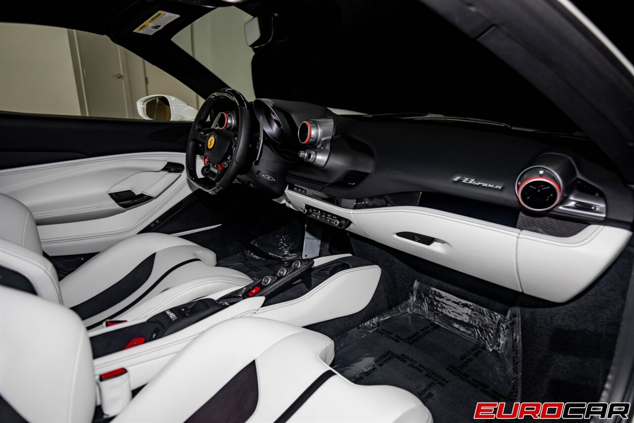 2023 Ferrari F8  *SPECIAL ORDER * RARE WHITE OVER WHITE * HUGE CARBON FIBER OPTIONS* - Photo 13 - Costa Mesa, CA 92626