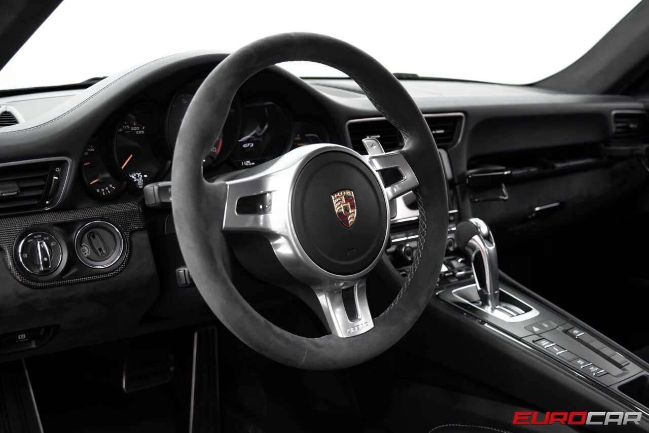 2015 Porsche 911 GT3  *CARBON FIBER INTERIOR * 18 WAY SPORT SEATS PLUS* - Photo 13 - Costa Mesa, CA 92626