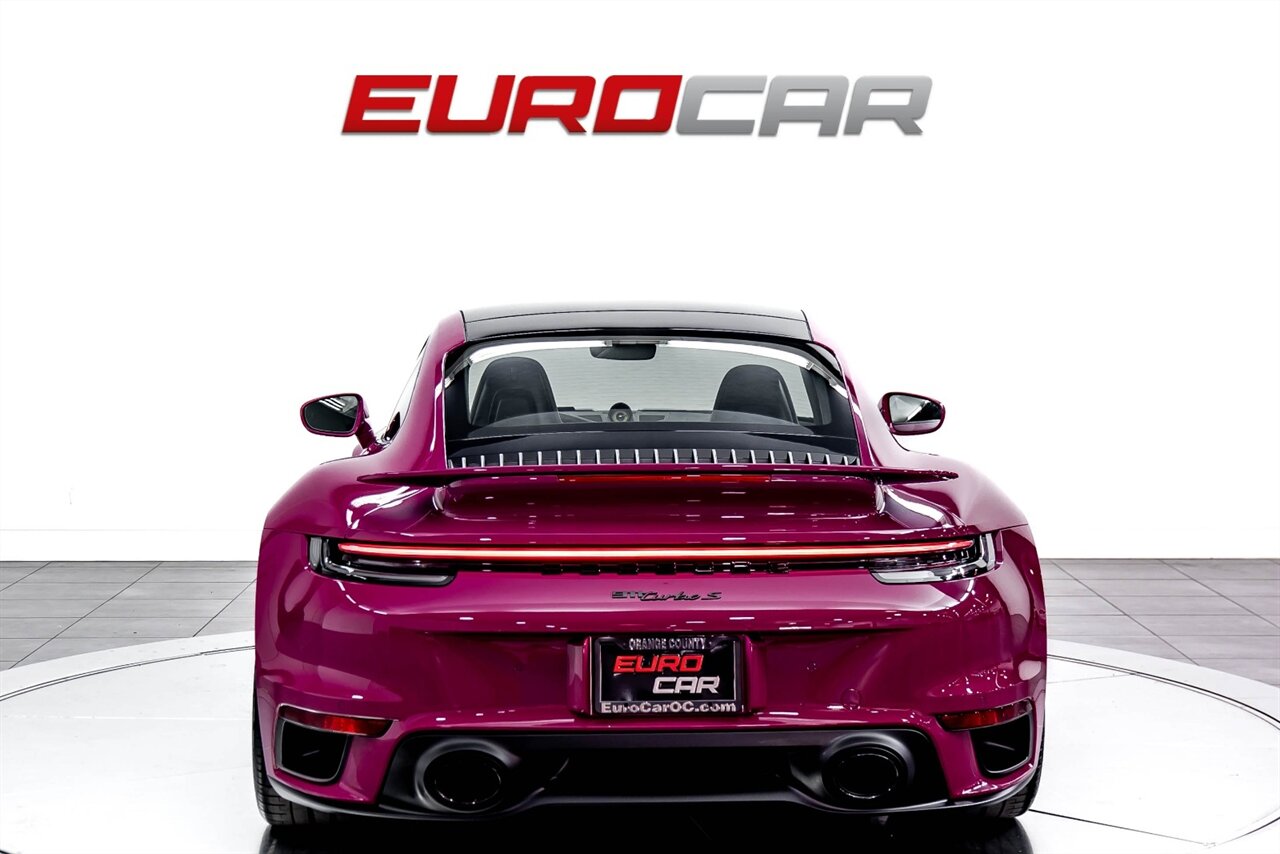 2023 Porsche 911 Turbo S  *SPORT EXHAUST SYSTEM * RARE FACTORY PAINT* - Photo 4 - Costa Mesa, CA 92626