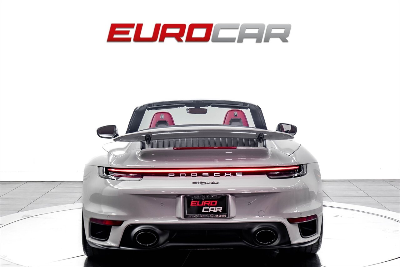 2022 Porsche 911 Turbo  * $261,330 MSRP * SPORT EXHAUST * HUGE OPTION LIST* - Photo 4 - Costa Mesa, CA 92626