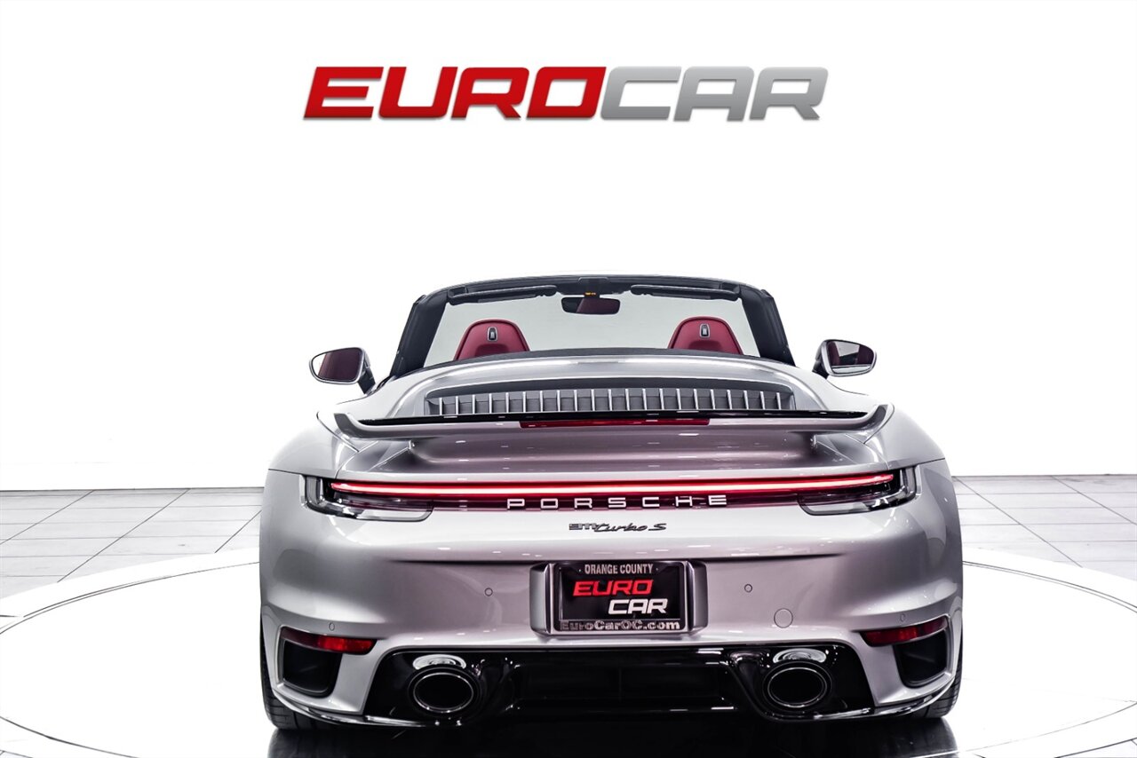 2021 Porsche 911 Turbo S  *911 TURBO SPORTDESIGN PACKAGE * SPORT EXHAUST * LIFT SYSTEM* - Photo 5 - Costa Mesa, CA 92626
